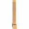 Ekena Millwork Portland Timber Gable Bracket, Western Red Cedar, 72"W x 45"H x 5 1/2"D x 5 1/2"F, 15/12 Pitch GBW072X45X0606POR00SWR - alternate 5